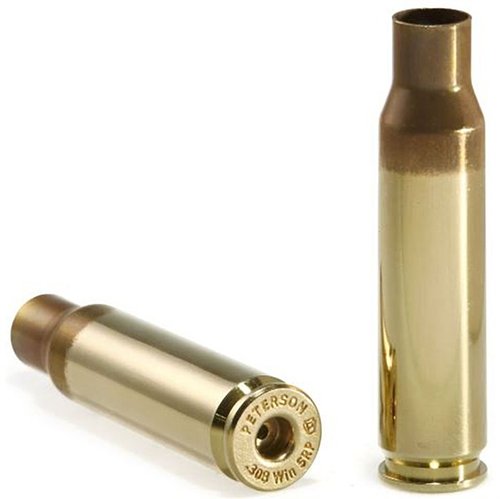 Oppdag presisjonen til .308 Winchester Brass fra Peterson Cartridge. 50 hylser av høy kvalitet for optimal ytelse! 🔥