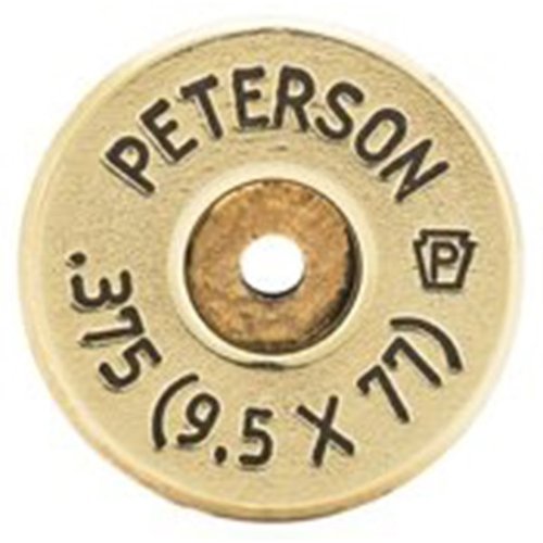 Oppdag 9.5x77mm Brass fra Peterson Cartridge! 🏹 Perfekt for langholdsskyting med 50 patroner i solid boks.