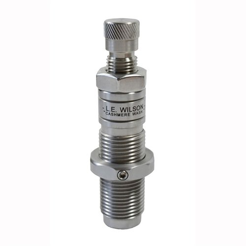 L.E. Wilson Bushing Full Length Die gir presisjonsjustering av hylsehalser, høy kvalitet, slitesterkt stål og kompatible bushings for optimal ytelse.