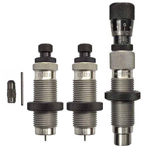 TYPE-S Elite Bushing Die Set gir presisjon og kontroll med justerbare bushinger for hylsehals, samt en konkurransedyktig settedie for optimal ladekvalitet.