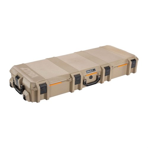 V730 VAULT TACTICAL RIFLE CASE fra PELICAN er ekstremt slitesterk, værbestandig og sikrer optimal beskyttelse for ditt utstyr, perfekt for tøffe forhold.