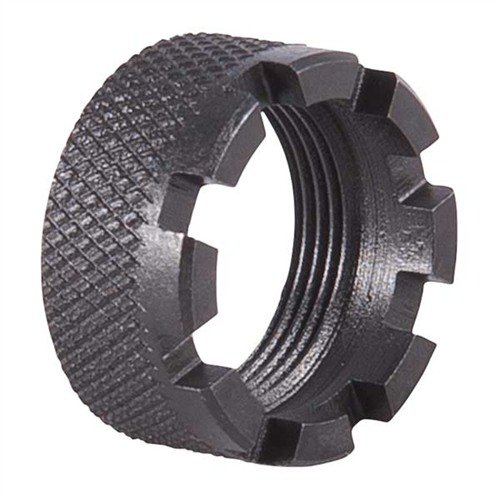 M14 Castle Nut fra Springfield Armory er designet for M1A og .308, og sikrer en pålitelig og sikker montering av ditt våpen.