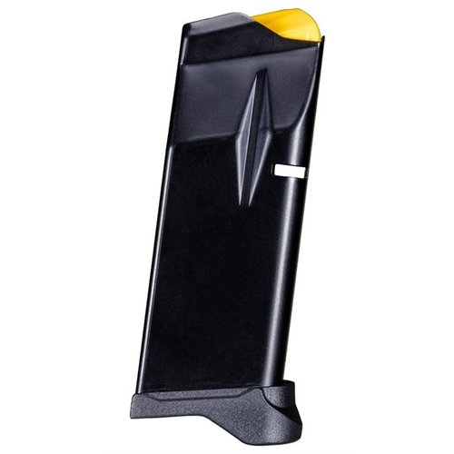 Erstatningsmagasin for Taurus GX4 9mm med pinky rest, som gir bedre grep og komfort under skyting, samtidig som det rommer 11 patroner.