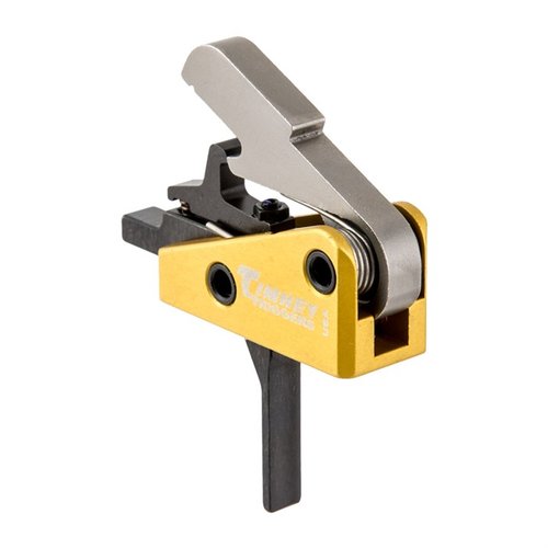 Timney AR-15 små pin triggere gir en eksepsjonelt jevn, krystallklar avtrekkerpull, 100% drop-in, uten behov for gunsmithing eller justering.