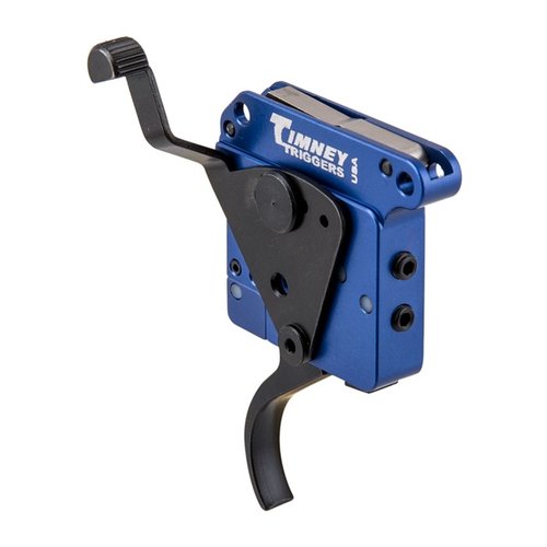 REMINGTON 700 Calvin Elite Trigger er en lett, selvstendig 2-stage avtrekker med justerbar pullvekt, dobbel sear-design og pålitelig Teflon-nikkelbelegg.