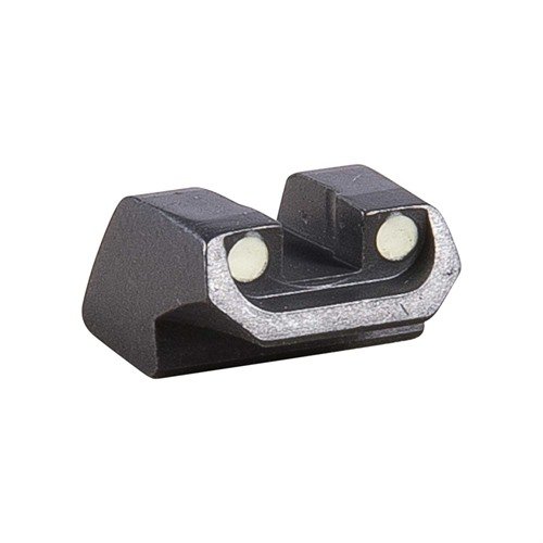 REAR SIGHT WHITE DOTS(STD) PX4 gir presis sikting med høyde 7.4 mm, perfekt for PX4 og 90-Two, og forbedrer nøyaktigheten under skyting.