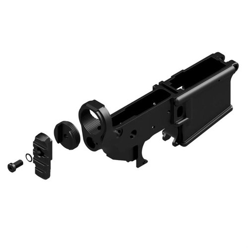 KNS Precision AR-15/MCX Picatinny Stock Adapter gir mulighet for bruk av sammenleggbare stokk og tilgang til et stort utvalg av AR-stokker.