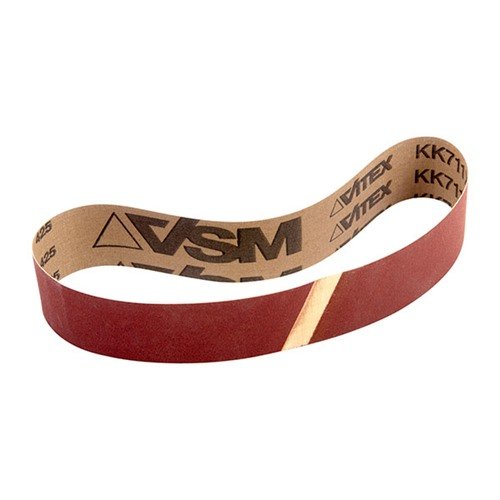 320 grit Sanding Belts fra VSM er ideelle for Raytech Expanding Sanding Drums, med lang levetid og en superfin finish takket være Compact Grain teknologi.