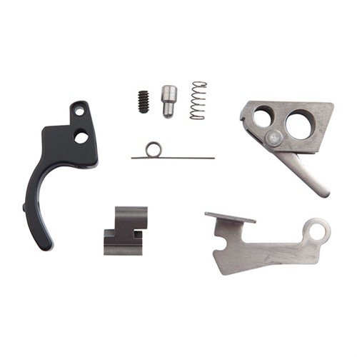 RUGER® MK II™ Accurizer Kit gir deg en komplett drop-in løsning med justerbar trigger og komponenter for en presis 2,25 lbs avtrekk, uten behov for tilpasning.