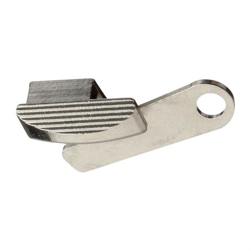 Oppgrader din Ruger Mark IV med Volquartsen Extended Bolt Release for enklere betjening, større overflate og bedre grep med dype serrasjoner.