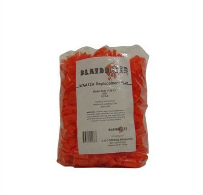 WAA12R 12 GAUGE CLAYBUSTER WAD er ideell for 1-1/8 til 1-7/8 oz. laster, allsidig for de fleste hull avhengig av pulvervolum. Optimal last er 1-3/8 oz.