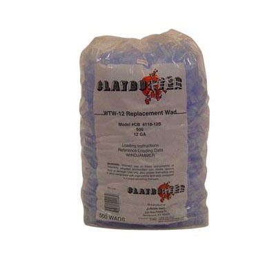WINDJAMMER 12 GAUGE shotshell wads er ideelle for 1 til 1-1/4 oz. ladninger i trap, skeet og jakt, og passer de fleste hylser med optimal last på 1-1/8 oz.