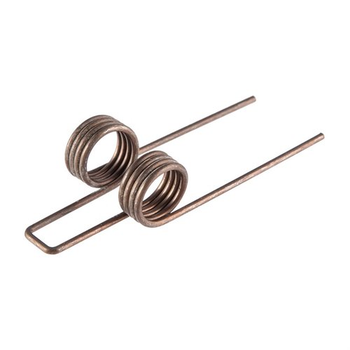 Erstatningshammerfjær for AR-15/M4 laget av 17-7 PH rustfritt stål, varmebehandlet, stressavlastet og presisjonsprodusert for optimal ytelse.