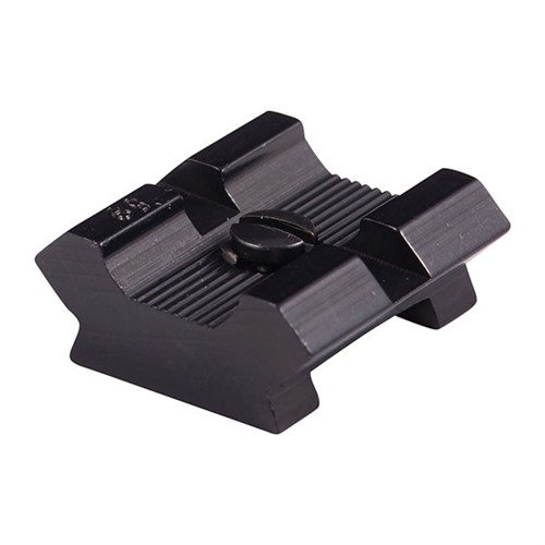 Lette aluminiumsbaser passer til moderne og eldre rifler, hagler og langdistansepistoler. Bestill front- og bakbase for optimal tilpasning.