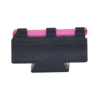 Enkel å installere, denne fiberoptiske frontsikten samler lys for overlegen synlighet, og gir klare, røde perler selv i sterkt sollys.