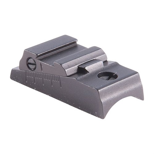 Presisjonslagde siktefester og blader i rustfritt aluminium. Rask justering med én skrue, ingen dovetailing nødvendig. Passer til .830-.930