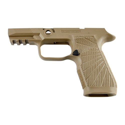 Oppgrader din Sig Sauer P320 med WCP320 Grip Module. 🌟 Laget av polymer i tan-farge, perfekt for optimal ytelse!