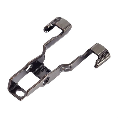 WCP320 Extended Slide Stop fra Wilson Combat gir enkel tilgang til slide release, laget av høykvalitets stål med svart nitride-finish for bedre grep og raskere omlasting.