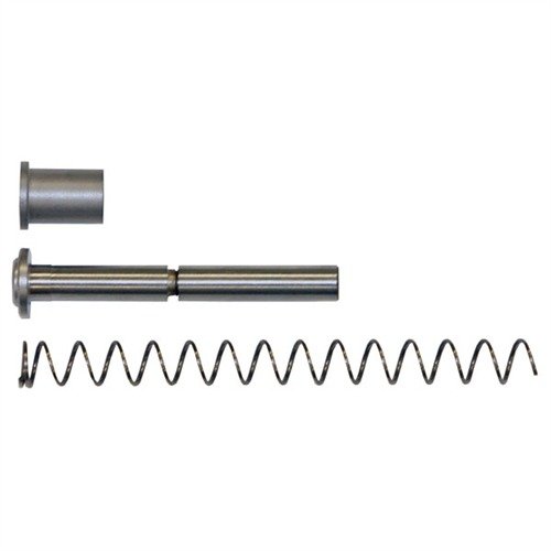 Full-length guide rod kit fra Wilson Combat gir økt fjærstøtte, bedre pålitelighet og jevnere funksjon. Enkel installasjon med minimal modifikasjon av skyven.