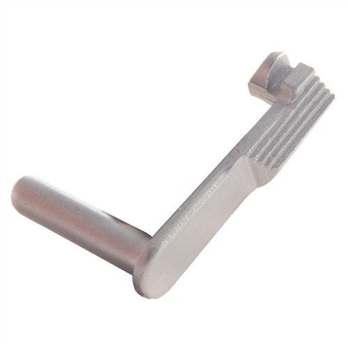 1911 SLIDE STOP fra WILSON COMBAT gir pålitelig låsing og er laget av holdbart, herdet stål, perfekt for kampbruk uten behov for tilpasning.