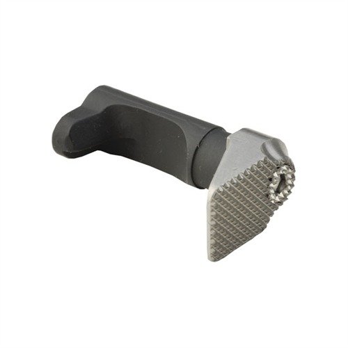 1911 Oversized Magazine Release reduserer håndbevegelse for raskere magasinbytter, perfekt for mindre hender med solid 30 LPI sjakking og rektangulært design.