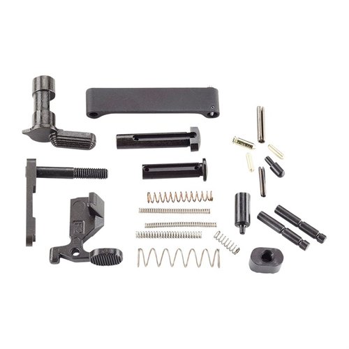 AR-15 Receiver Small Parts Kit fra Wilson Combat inneholder kvalitetsdeler for tilpassede AR-15-rifler, bygget for å møte militære spesifikasjoner.