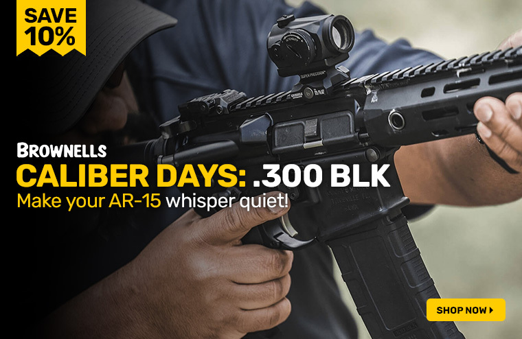 If you care about your ears, ethical hunts, and a light, quiet AR, why are you still running .223Rem?