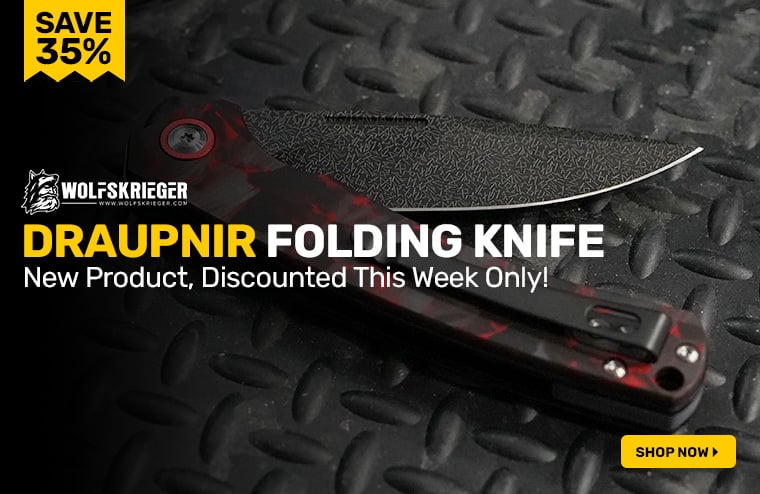 Wolfskrieger Draupnir Knive Sale -35%
