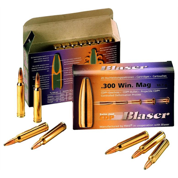 Blaser CDP 300 Winchester Magnum 10,7 gram - Eske a 20