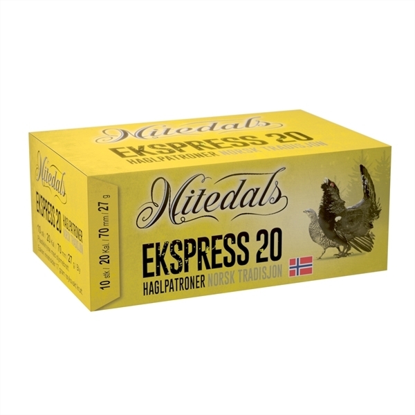 Nitedals Ekspress 20/70 Bly 27 gram US 3 - Eske a 10