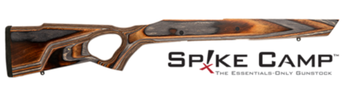 Spike Camp er en lett, ergonomisk stokk med ambidextrous thumbhole, perfekt for alle skyttere. Den har god balanse, 1/2