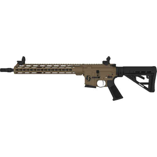 Schmeisser AR15 Dynamic er en lettvekts, semi-automatisk rifle designet for IPSC, med justerbar gassblokk, Timney trigger og ambidextrous funksjoner.