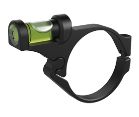 KAHLES Bubble Level 34 mm gir enkel visuell kontroll for korrekt riflehelling, reduserer treffpunktavvik og er ideell for langholdsskyting og konkurranser.